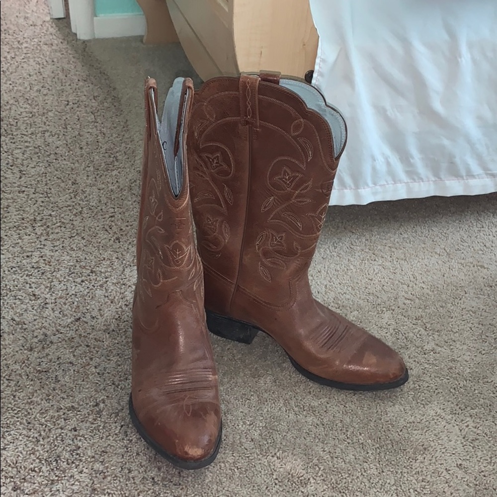 Ariat Round up R toe western boot